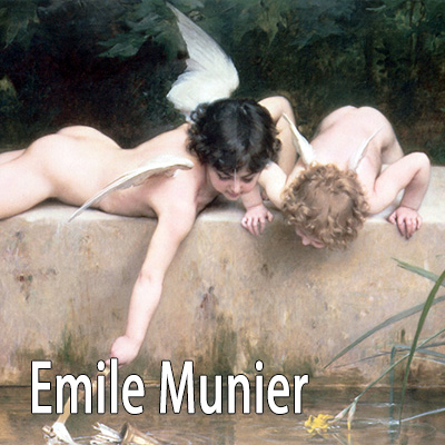 Emile Munier oil painting reproductions