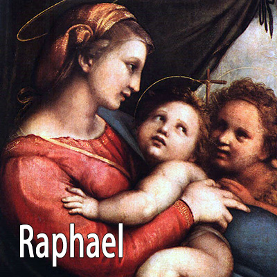 Raphael oil painting reproductions