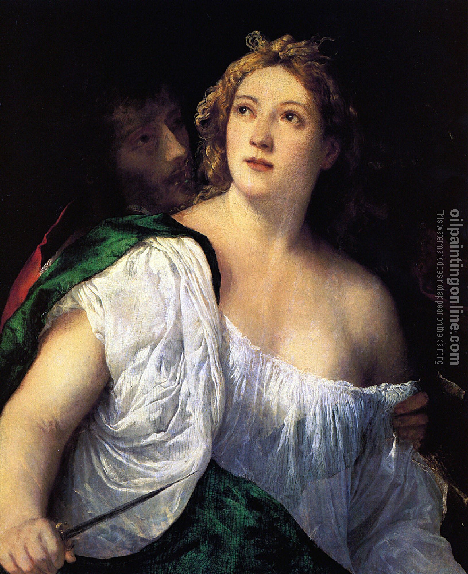 Titian - Suicide of Lucretia