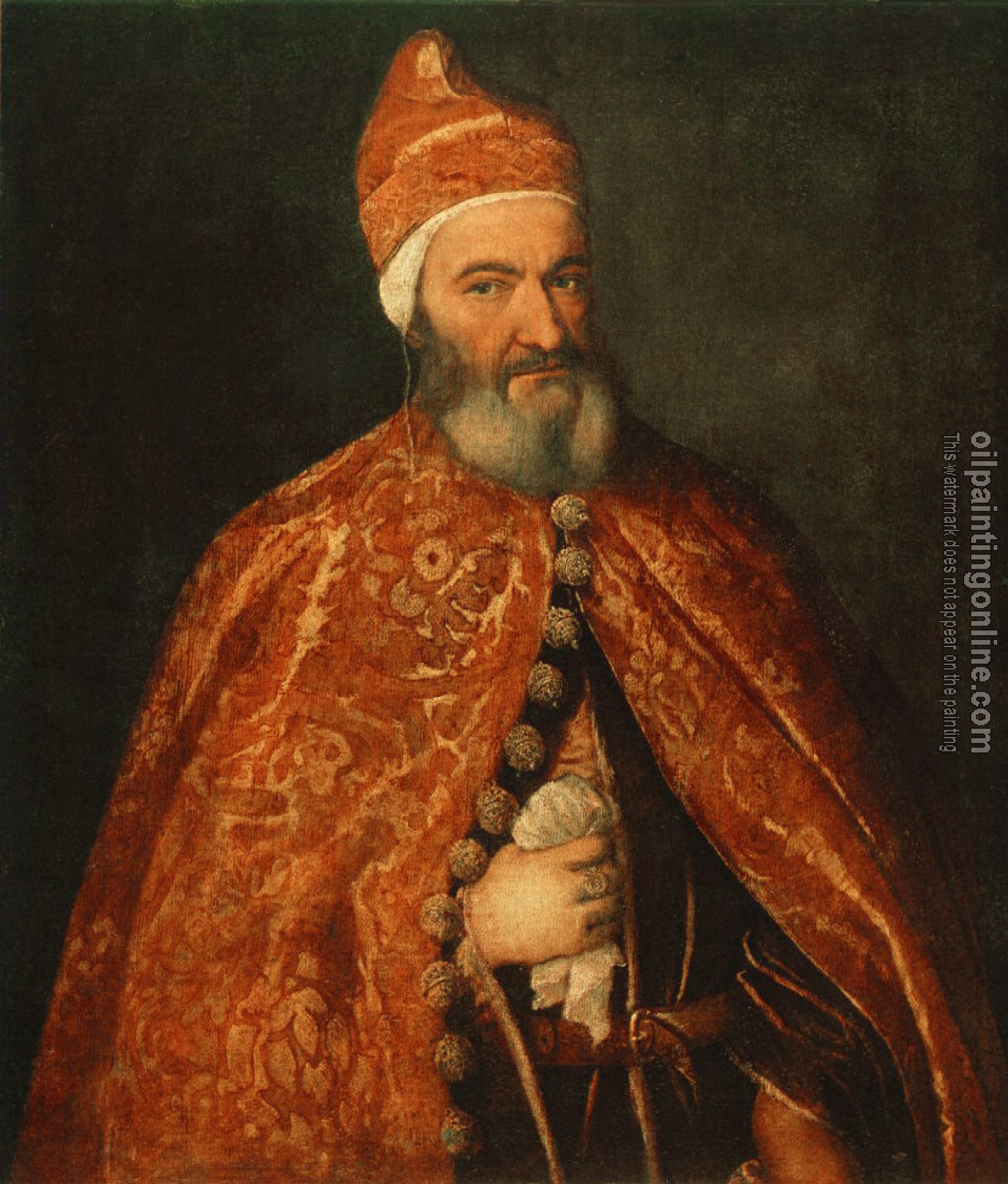 Titian - Portrait of Marcantonio Trevisani