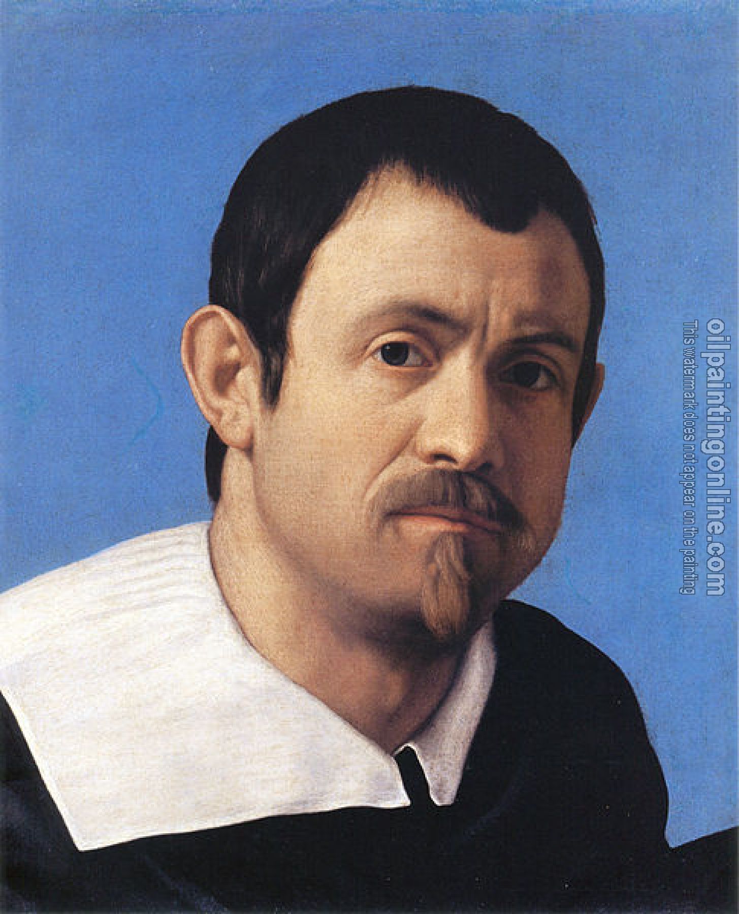 Giovanni Battista Salvi da Sassoferrato - Self-portrait - Canvas ...