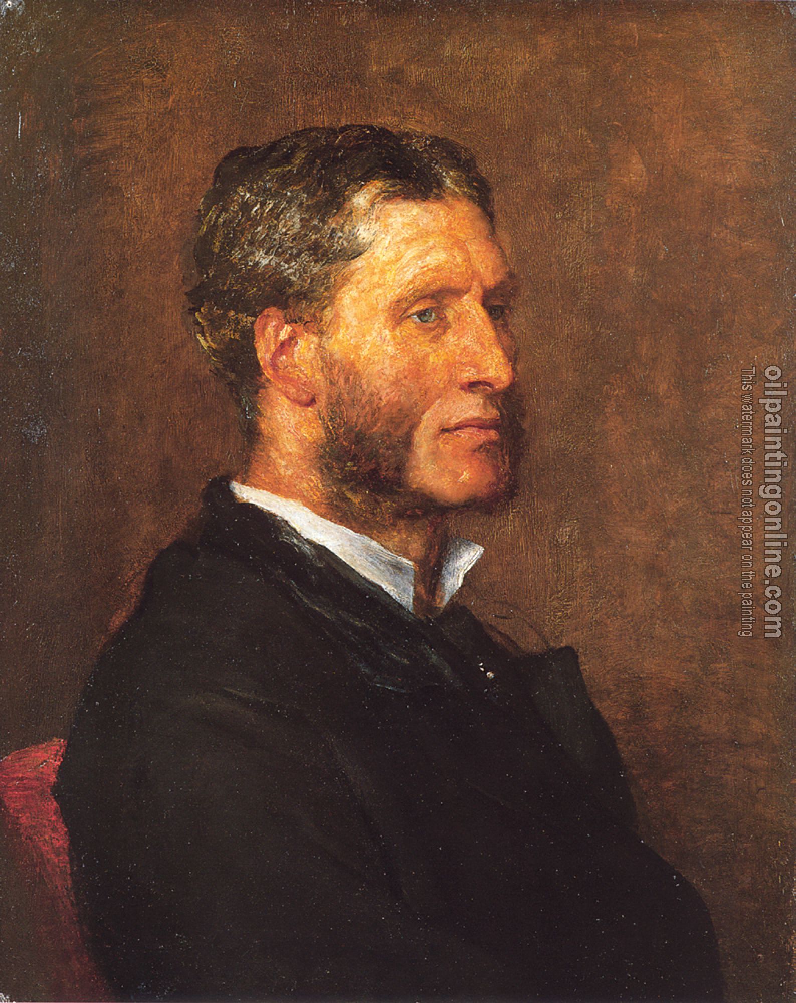 Watts, George Frederick - Matthew Arnold - Canvas Painting For Sale